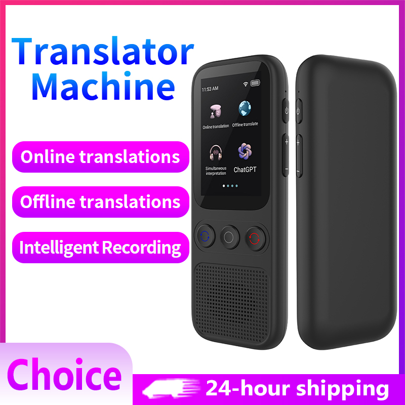 Portable Translator Device - Sprachübersetzergerät Offline-Sprachfotoübersetzung 2025, tragbarer Übersetzer, 138