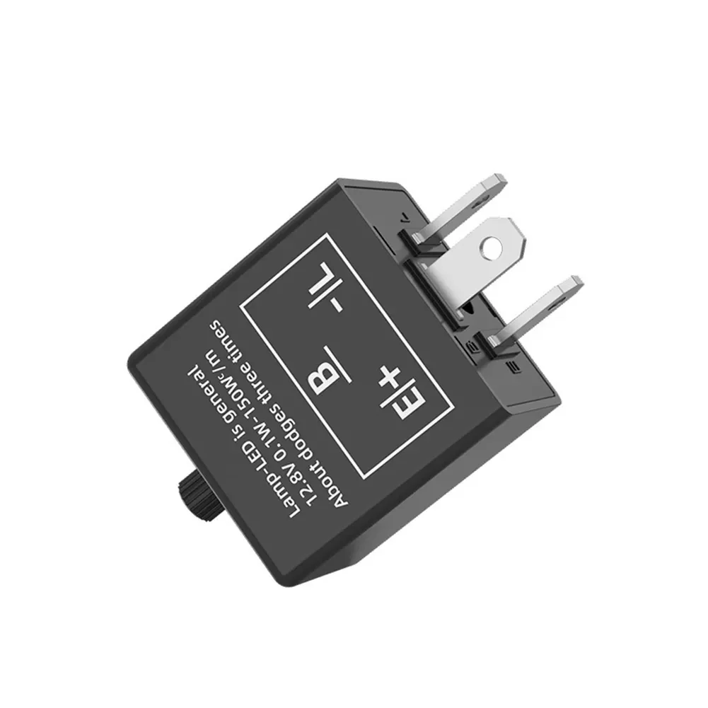 Electronics And Gadgets - 12 V 3-poliges einstellbares LED-Blinkrelais, Motorrad-Blinker,