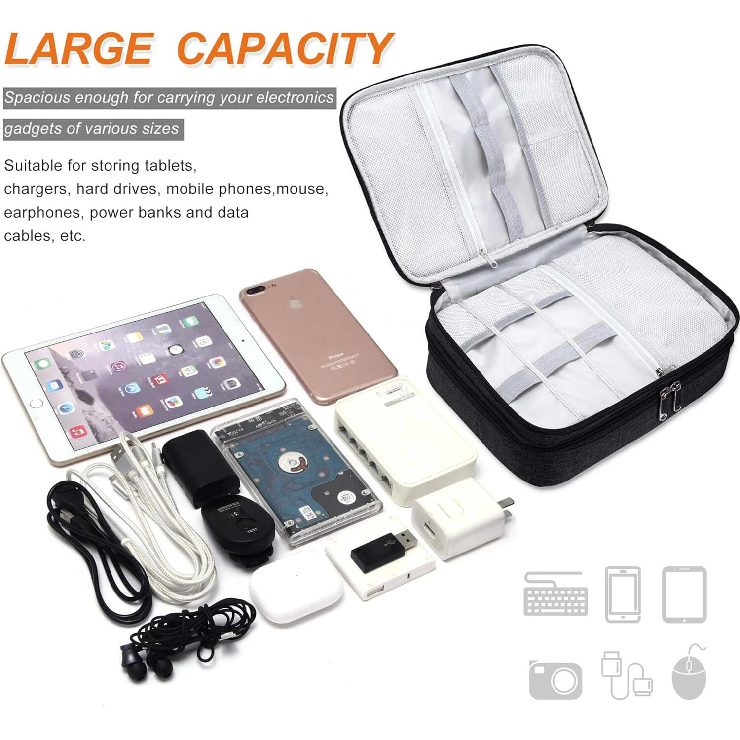 Tragbare digitale Aufbewahrung – Electronics Gadgets Bag Bewertung und Preis
