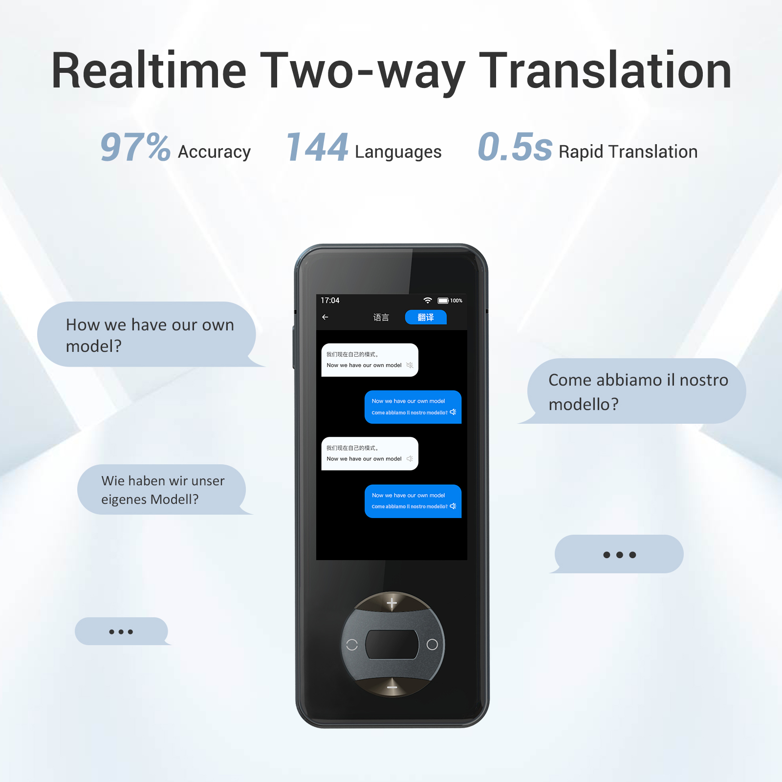 Wooask W10 Instant Translator  – Portable Translator Device Bewertung und Preis