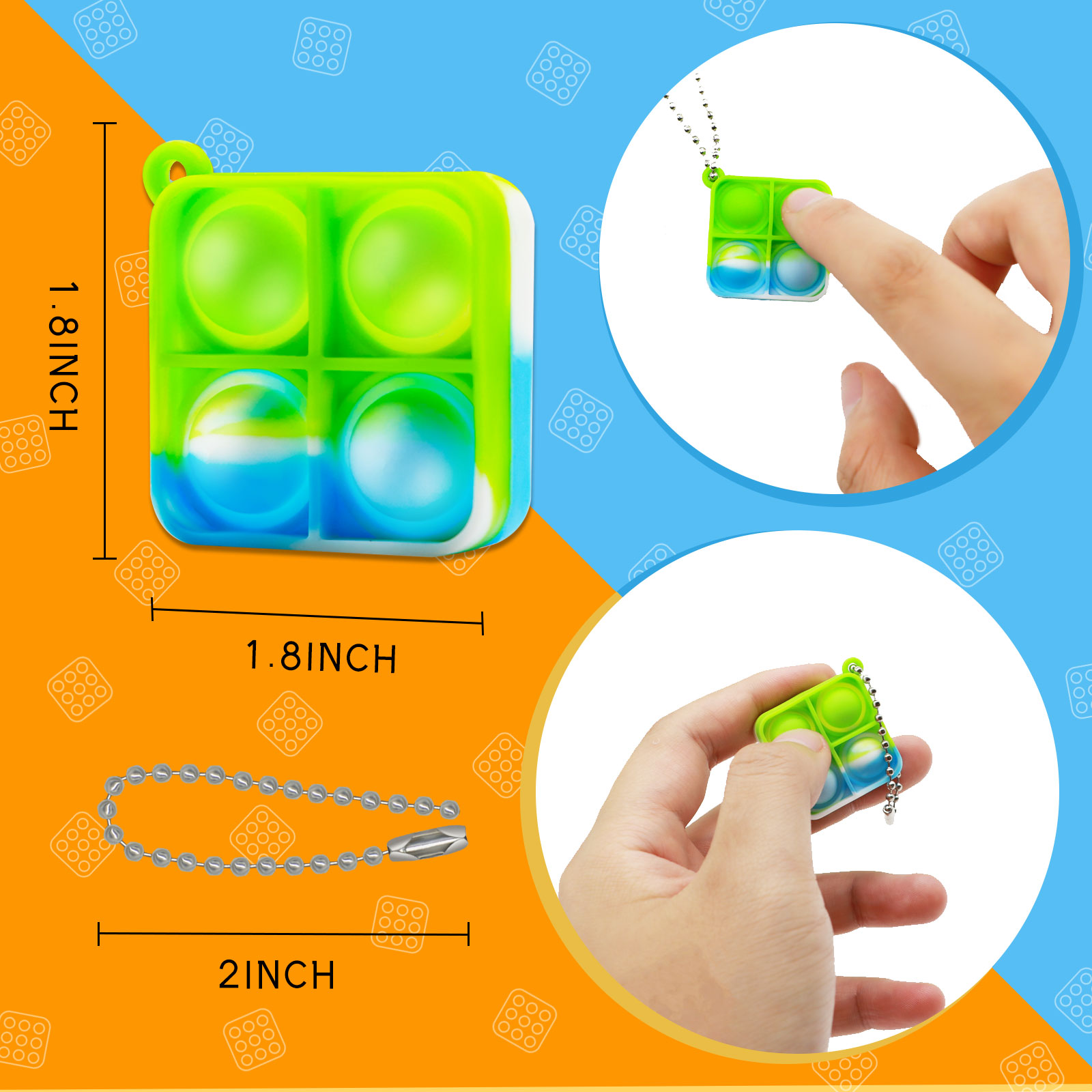 Mini Pop Fidget Schlüsselanhän – Electronics Gadgets Bag Bewertung und Preis