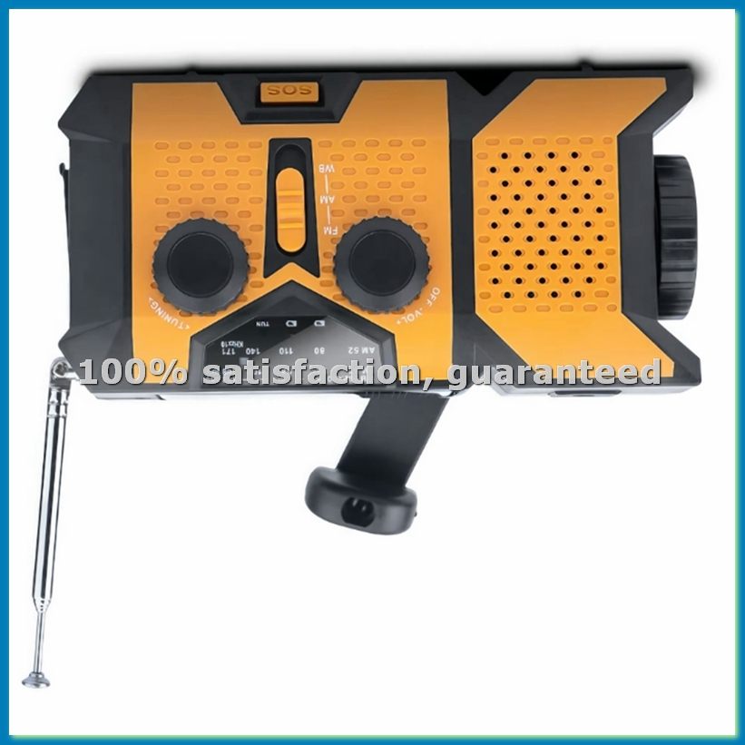 Solar-Handkurbelradio mit LED- – Solar Powered Charger Bewertung und Preis